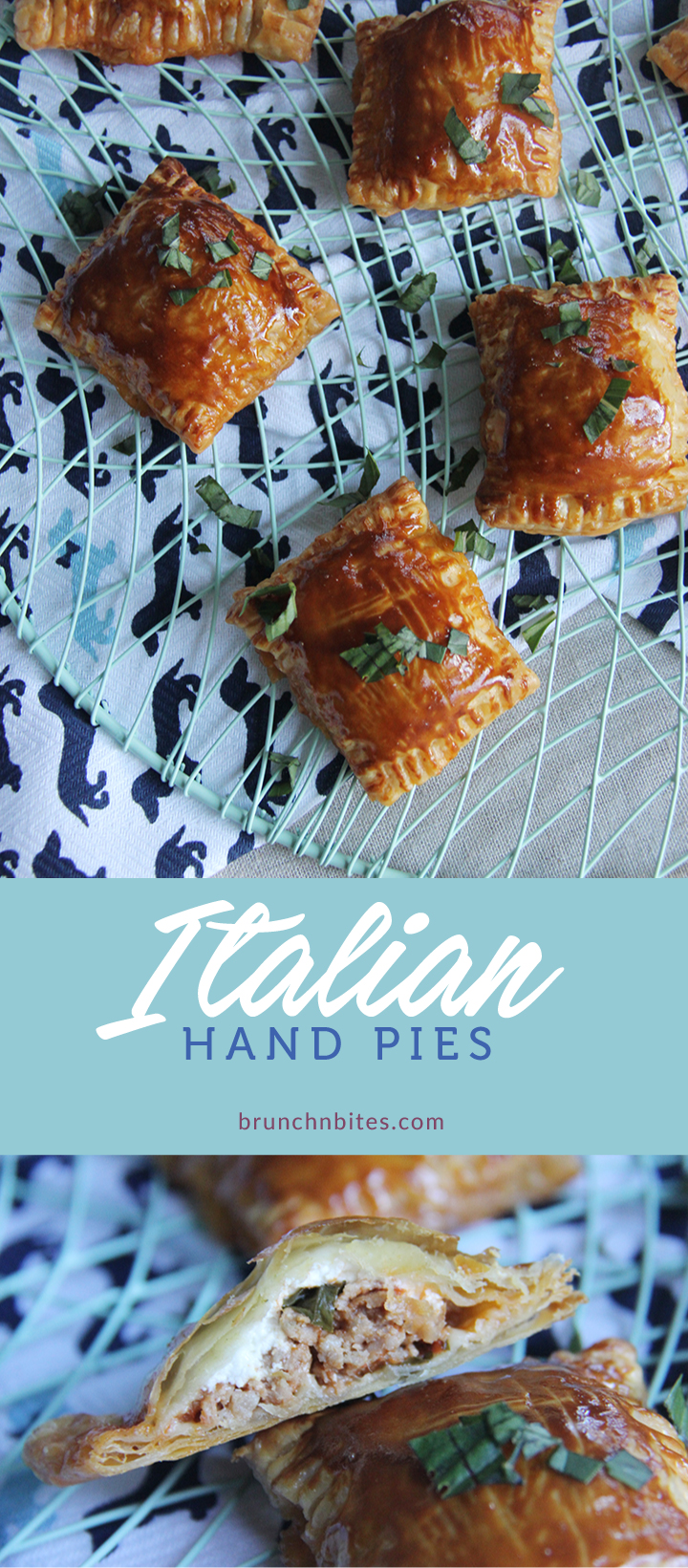 Italian hand pies. Scrumptious sausage filling. Completely irresistible. Totally addictive. These dainty hand pies are full of flavor and gooey cheese and one of the most delightful pies you can make any time.