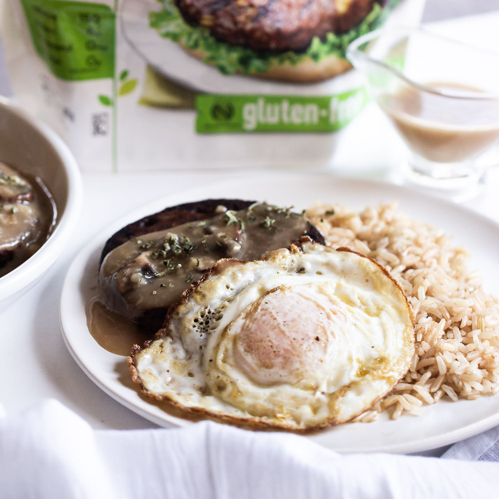 Loco moco is one of the most iconic Hawaiian foods, a loco moco is usually a belly bomb of a meal, but this version: Vegetarian Loco Moco is lighter, healthier... and delicious!