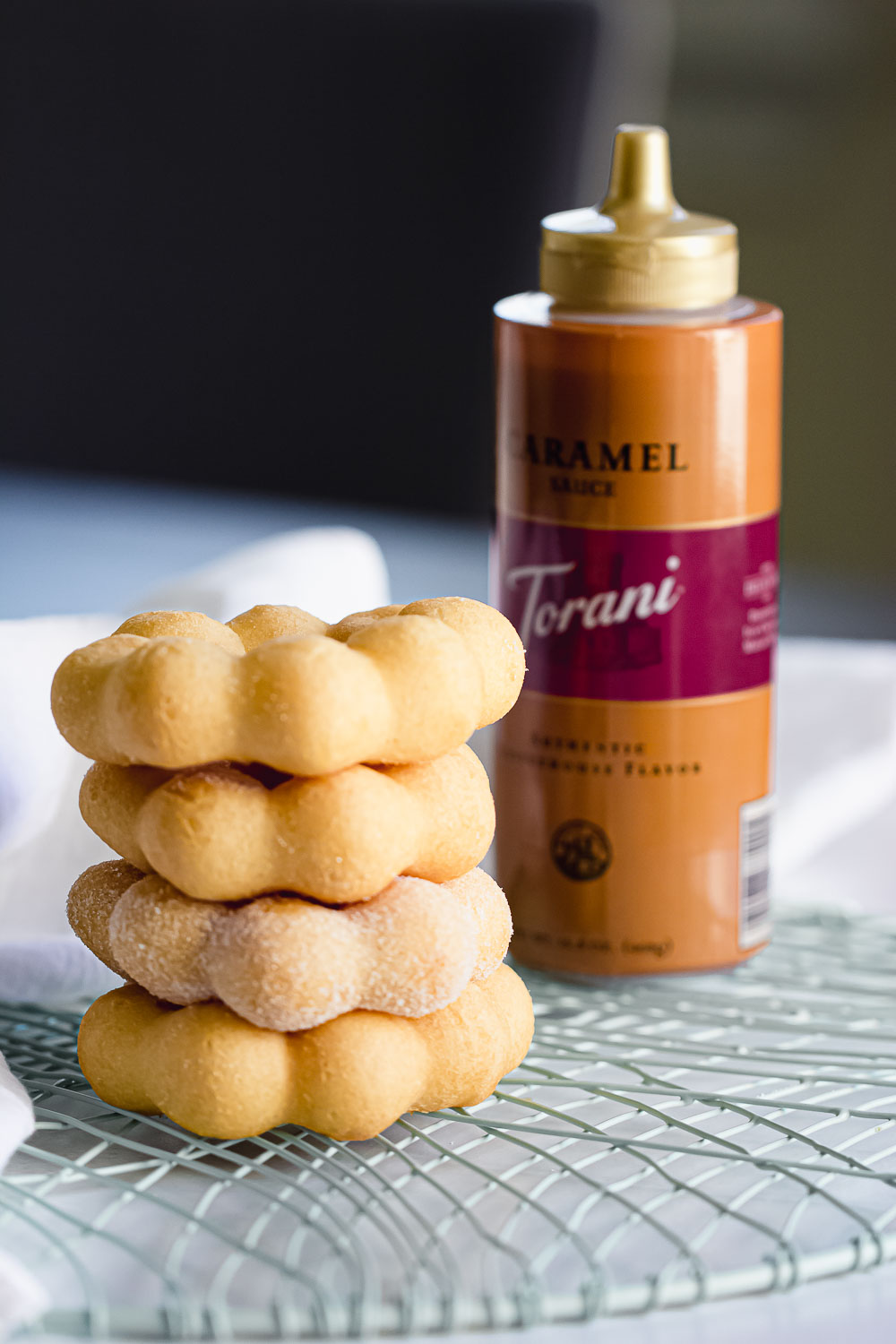 Mochi Donuts With Salted Caramel Glaze Ketchup With Linda