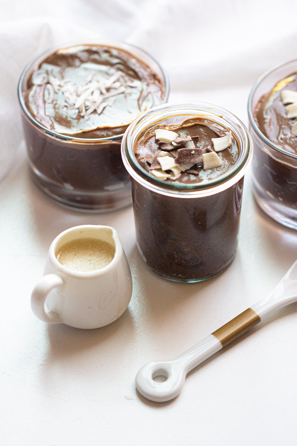 Nobake Chocolate Brownie Pudding with Lots of Chocolatey Flavor