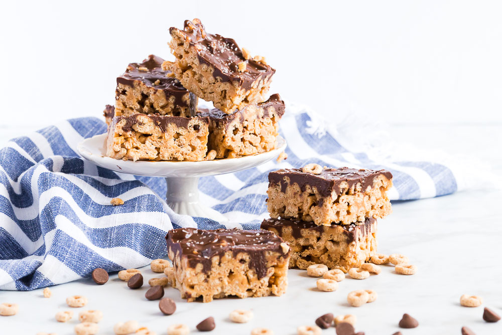 NoBake Salted Caramel Oat Squares are a triedandtrue family favorite!