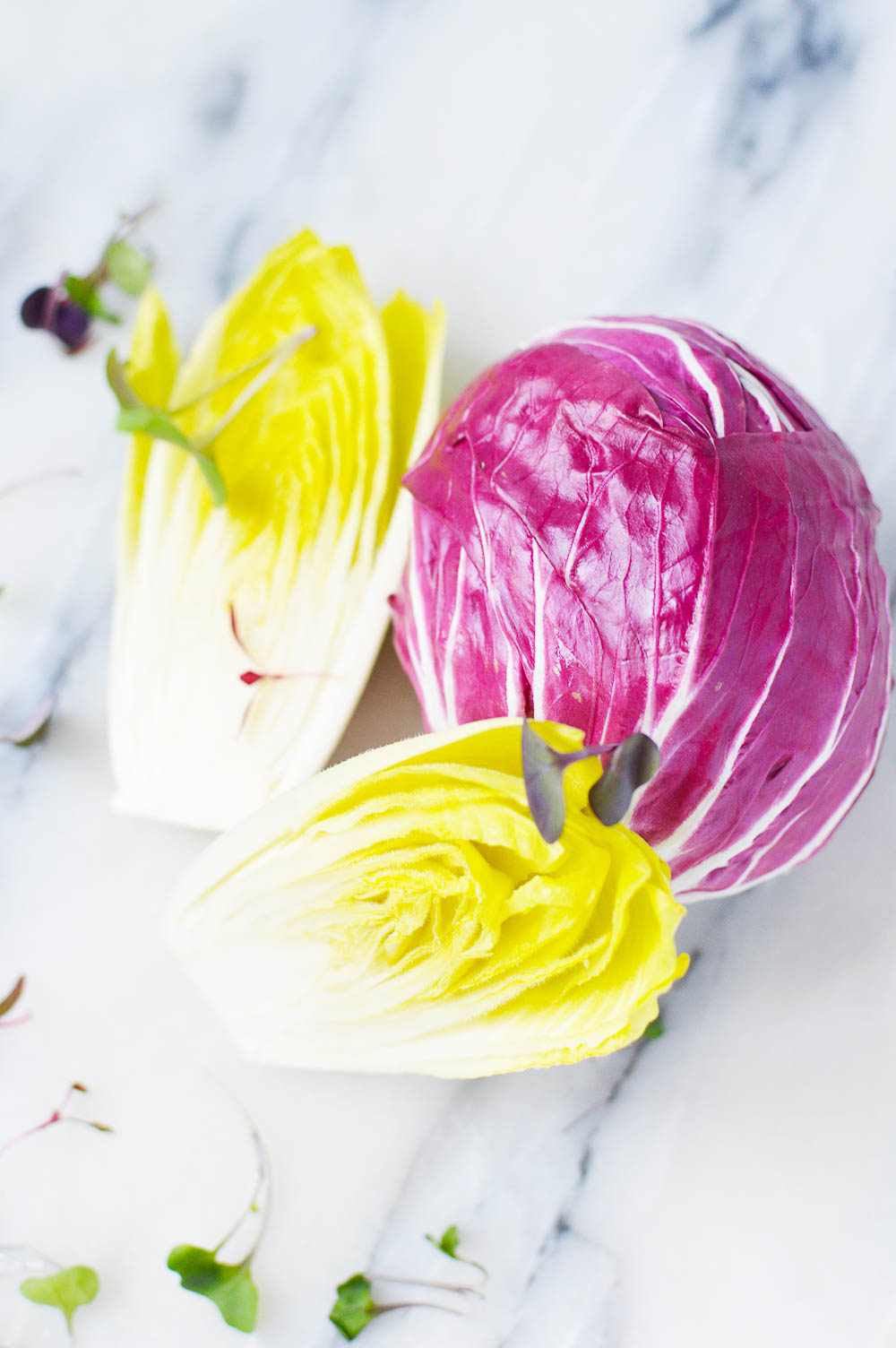 Radicchio and Endive Salad makes a healthy meal and brings out the best flavor